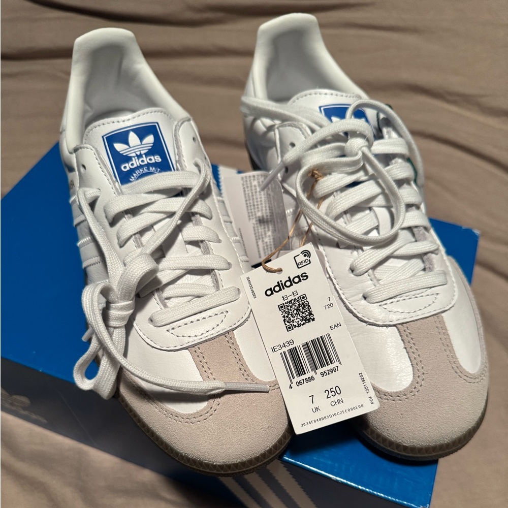 Adidas Samba OG Men’s Size 7.5 / Women’s Size 9 NWT Never Worn White